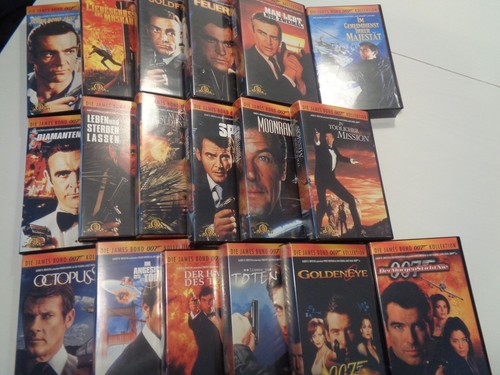 Vhs set die james - die,