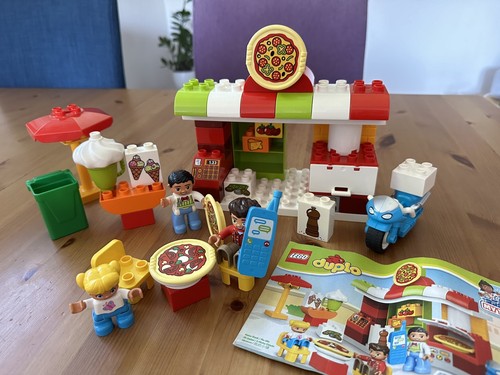 Lego duplo pizzeria set 10834 - lego,