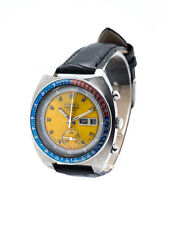 Seiko Pepsi Pogue Chronograph Automatik Armbanduhr mit Kalender ( Tag / Datum )