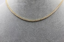 TENNISKETTE SILBER VERGOLDET