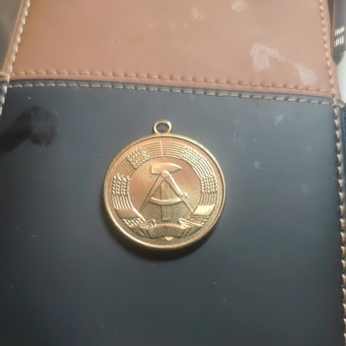 Ddr medaille zum jahrestag - medaille, 40.jahrestag