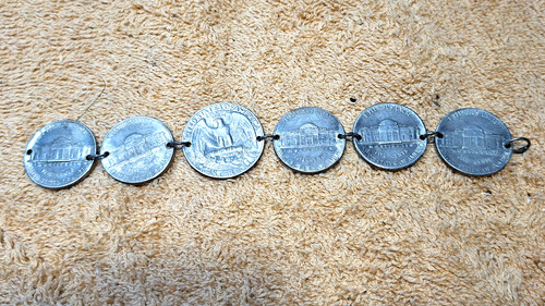 Münzarmband usa dollar five - ,,