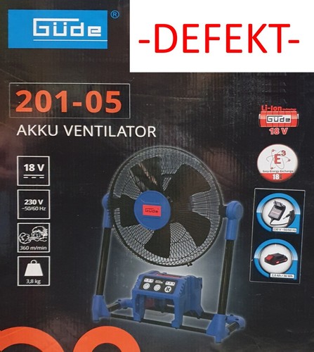 Güde akku ventilator lüfter - güde,