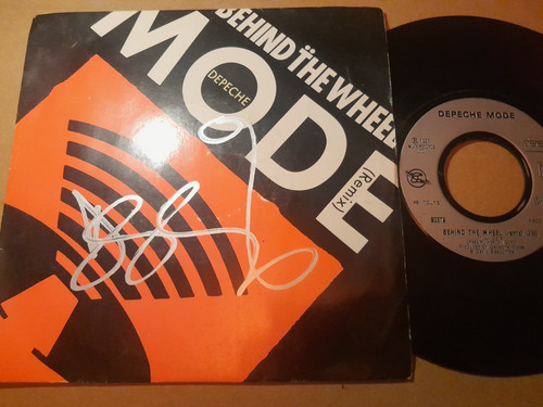 Depeche mode autogramm behind - autogramm,