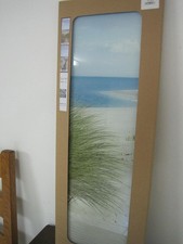 Glasbild  "Strandhafer" 30x80 cm  Glas-Art