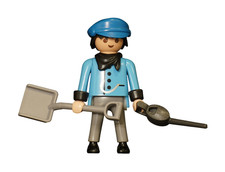 Playmobil Figur Zug Bahnhof