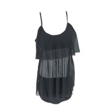 Harssidanzar Damen Umstands Bikini Set Zwei Stück Badeanzug Sheer Mesh Umstands