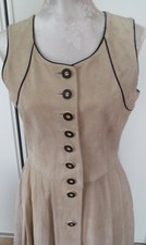 Kleid  Landhaus  rustikal Leder Größe 38
