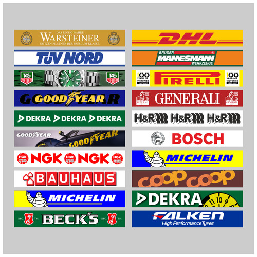 Bandenwerbung carrera - bandenwerbung,