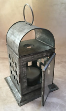 Kleine Metall Laterne für Teelicht Kerzenhalter Lampe unbenutzt 12 cm Höhe