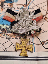 Deutscher Kriegerbund Reserve Rendsburg Landwehr Orden Ehrenzeichen Militaria