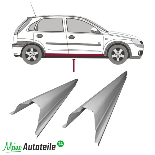 Schweller reparaturblech für - reparaturblech,