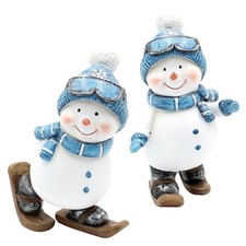 NIEDLICHES SCHNEEMANN-PAAR mit