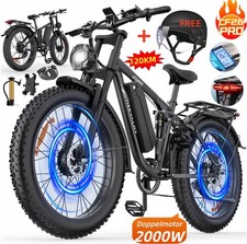 26*4" E-Bike Doppelmotor 2000W