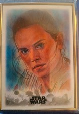 Rey 2019 Star Wars Stellar Signatures Reproduction Sketch Card  #29 21/100 