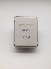 Devolo dLAN 200 AV Powerline Netzwerk Adapter 1 LAN-Port 200 Mbps Erweiterung