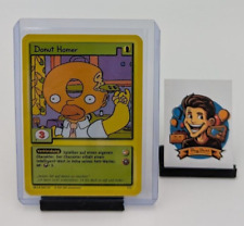 The Simpsons Sammelkartenspiel Donut Homer PROMO-Karte Selten neu und unbespielt