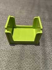 Lego Duplo Kinderbett Bett hellgrün für Puppenhaus Spielhaus