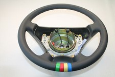 MERCEDES W124 W126 W129, W201 SPORTLINE AZZURRO LENKRAD NEUBEZIEHEN TOP QUALITÄT