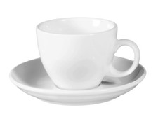 6er Set Cappuccinotasse inkl Untertasse weiß Seltmann Weiden VIP Kaffeetasse