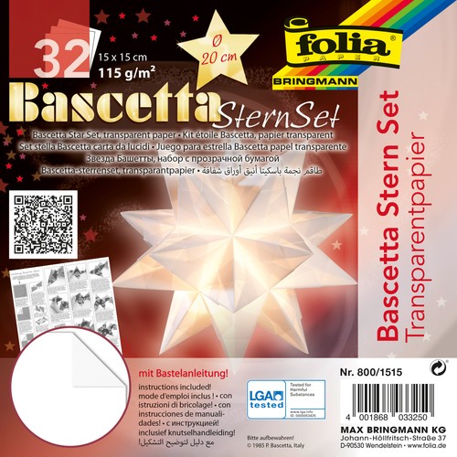 Folia bascetta stern set - bascetta,