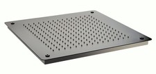 XXL-Regendusche Edelstahl-Deckenbrause DPG5005 superflach in Schwarz 50x50 cm