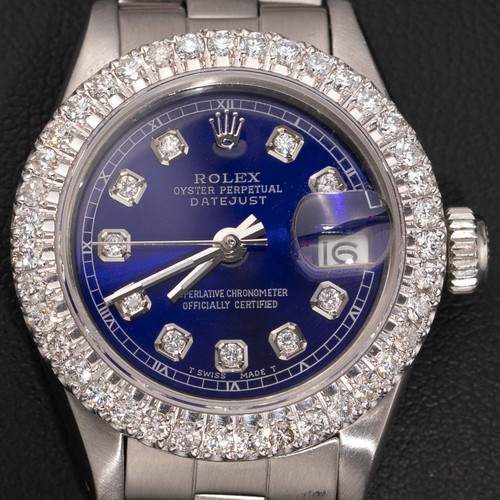 Rolex datejust 69160 diamant - rolex,