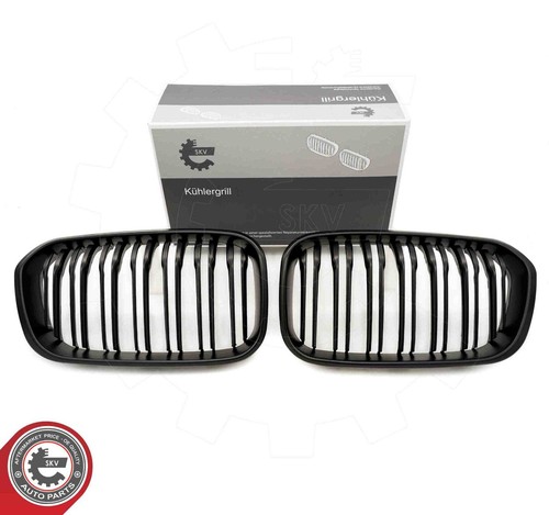 Schwarz matt kühlergrill - matt,