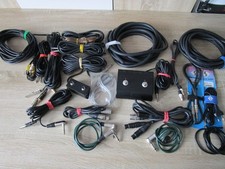 Riesen Konvolut Kabel und Schalter für Musik