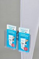 Flyerhalter 2 mal DIN lang