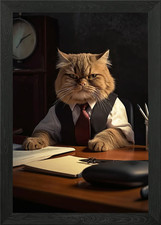 Gerahmtes Wandbild Poster