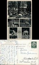 Syratal-Plauen (Vogtland) Mehrbild Holzmühle Restauration und Gehege 1938