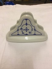 Serviettenhalter Rösler Echt Kobalt Porzellan Indisch Blau Strohblume