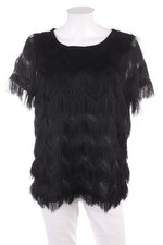 H&M Kurzarm-Shirt M Schwarz