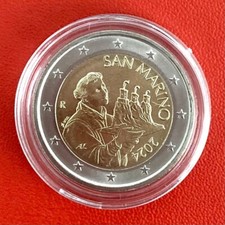 2 Euro Kursmünze San Marino 2020-2024 unzirkuliert in Kapsel