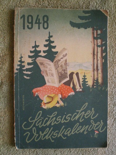 Sächsischer volkskalender - sächsischer,