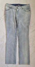 Jc008) Tommy Hilfiger Damen Denim-Jeans "Victoria"; Größe 32/32; Stretch; Blau
