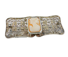 Vintage Gemmenbrosche Brosche