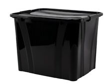 Aufbewahrungsbox, schwarz mit