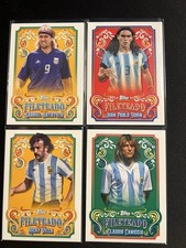 Topps Argentina Fileteado - Sorin/Batistuta/Ricky Villa/ Caniccia - Insert