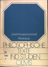 Rhetorica : Aufsätze zur