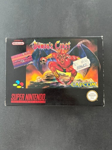 Demons crest snes pal ovp - pal,