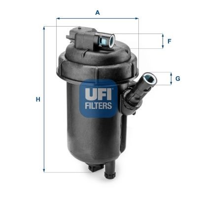 Ufi kraftstofffilter 152 00 - ufi,