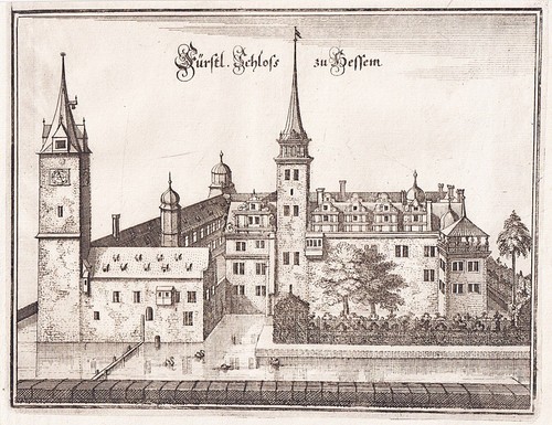 Hessen schloss sachsen - schloss, sachsen-anhalt