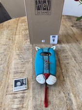 Lustige Wanduhr Cat Nip mit Pendel von Allen Designs