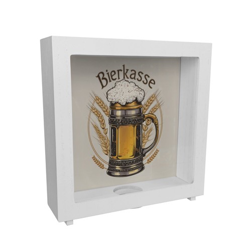 Bierkrug mit schaumkrone - bierkrug,
