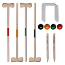 Krocket Croquet Gartenspiel