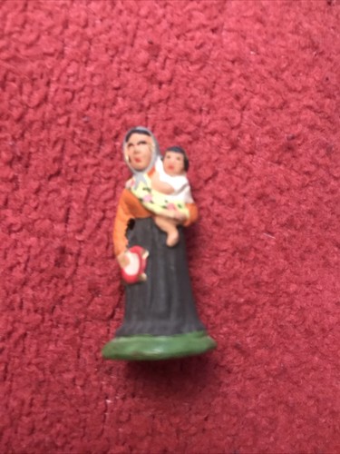 Santon zigeunerin mit baby - zigeunerin,