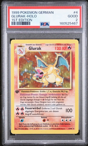 1999 pokémon german glurak - 1999,