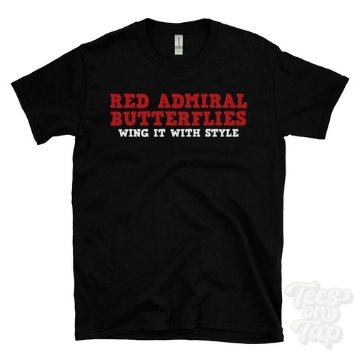 Red admiral butterflies wing - red,